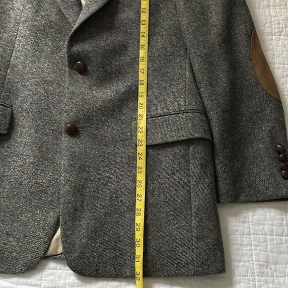 Austin Reed Vintage Tweed Blazer 40R – Elbow Patches – Made in USA - Picture 13 of 15